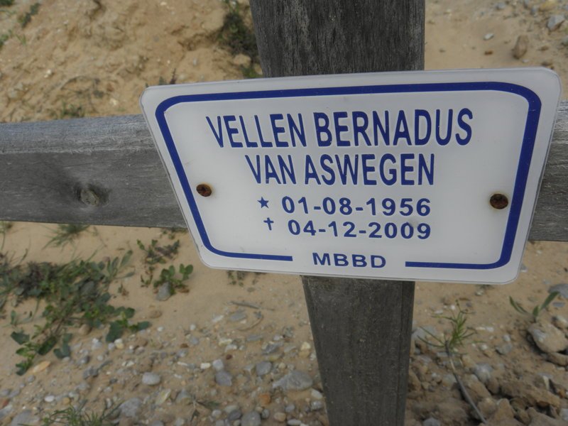 ASWEGEN Vellen Bernadus, van 1956-2009