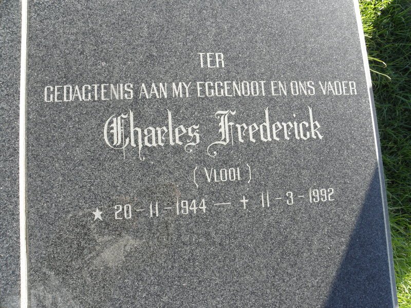 ALLIBONE Charles Frederick 1944-1992