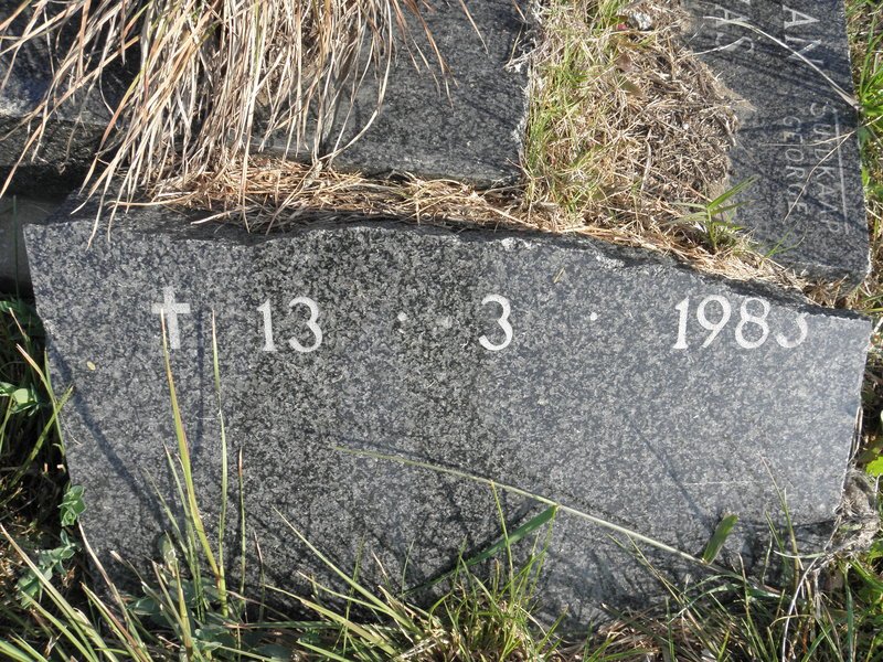 ANTHONY Maxwell Stephen 1955-1983