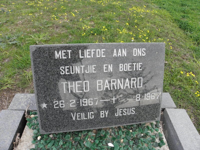 BARNARD Theo 1967-1967