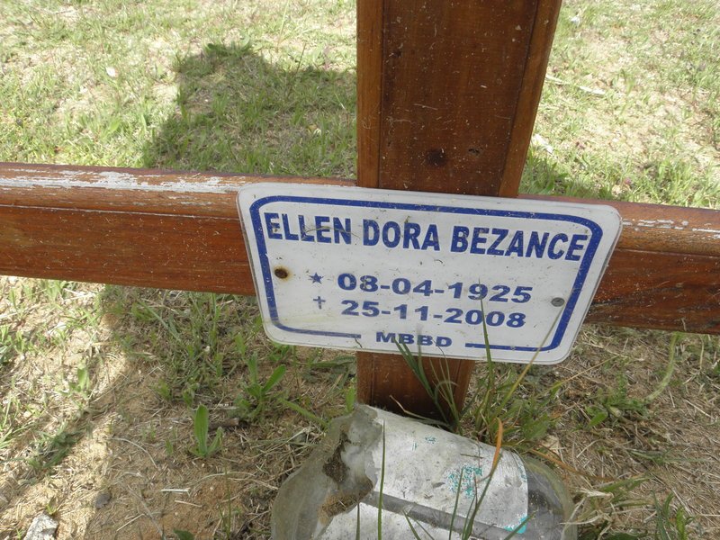 BEZANCE Ellen Dora 1925-2008