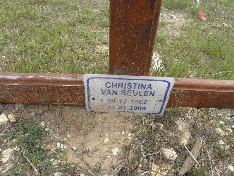 BEULEN Christina, van 1962-2009