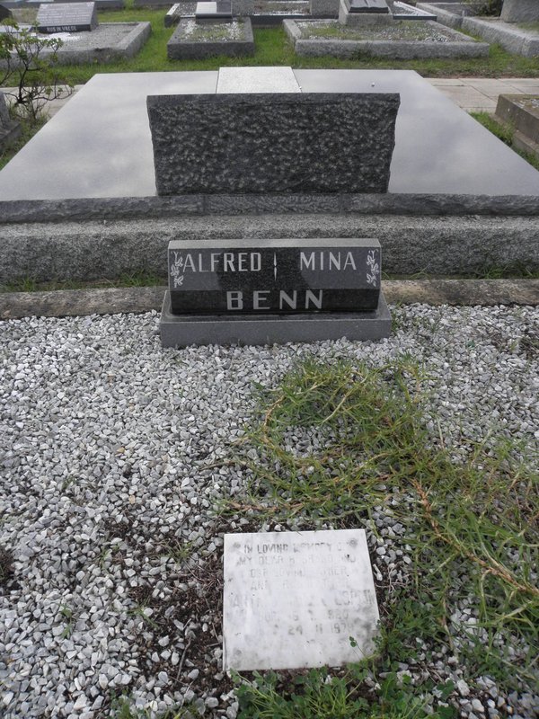 BENN Alfred &amp; Mina :: ESPLIN Garth Campbell 1920-1978
