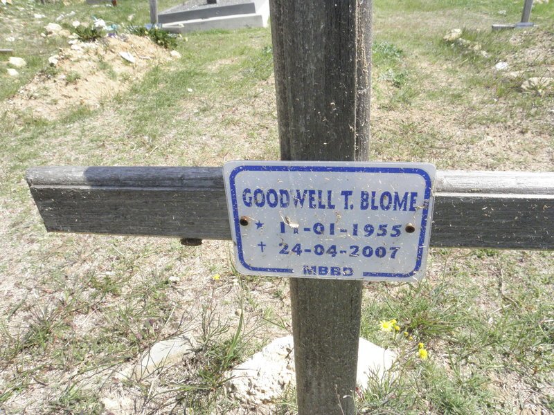 BLOME Goodwell T. 1955-2007
