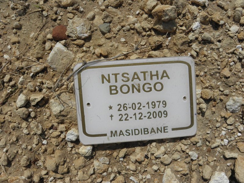 BONGO Ntsatha 1979-2009