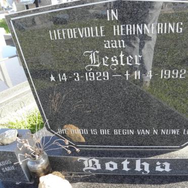 BOTHA Hester 1929-1992