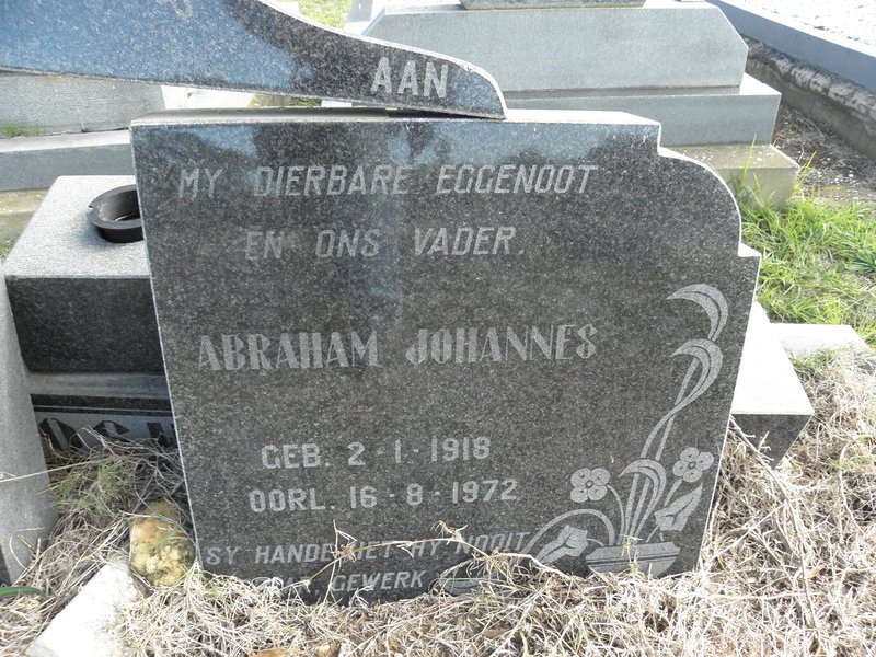 BOSHOFF Abraham Johannes 1918-1972
