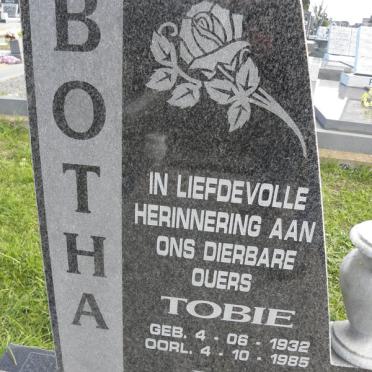 BOTHA Tobie 1932-1985 &amp; Babs 1937-1999