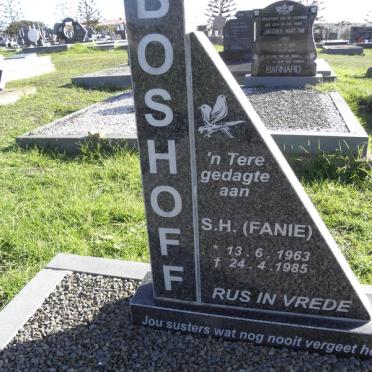 BOSHOFF S.H. 1963-1985