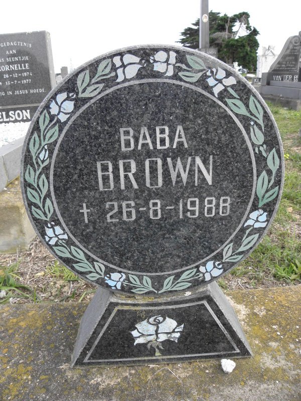 BROWN Baba 1988-1988