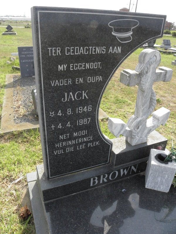 BROWN Jack 1946-1987