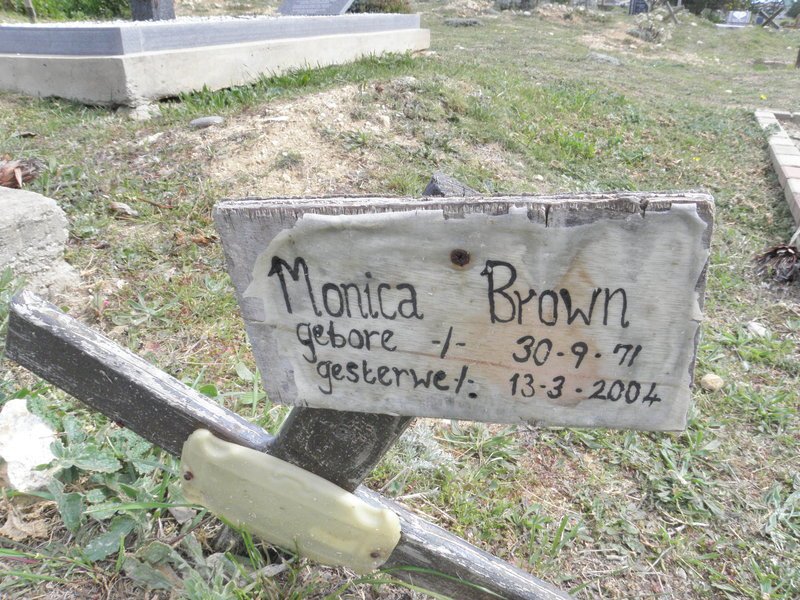 BROWN Monica 1971-2004