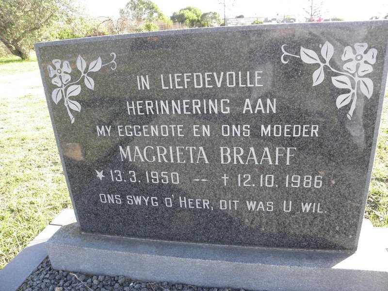 BRAFF Magrieta 1950-1986