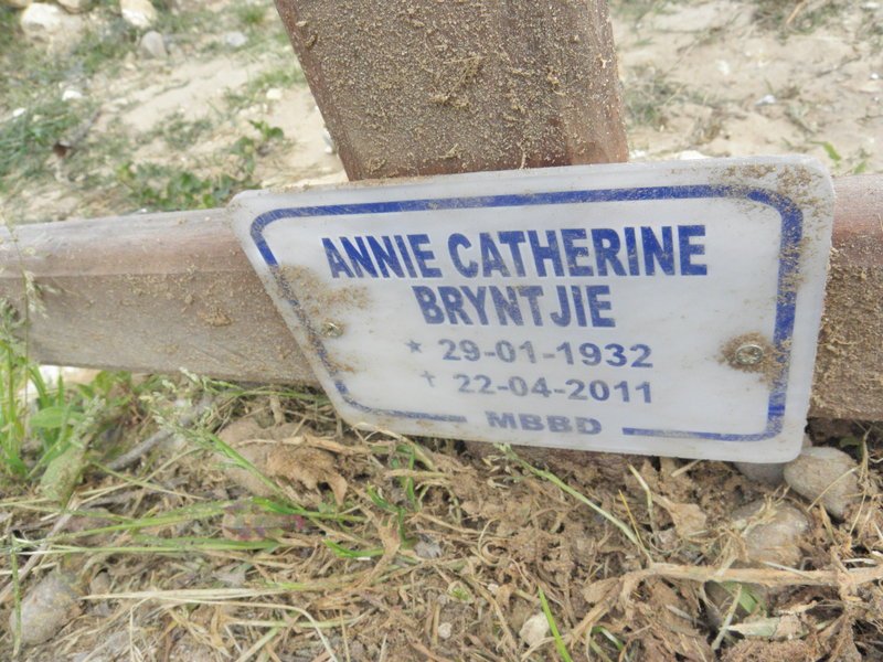 BRYNTJIE Annie Catherine 1932-2011