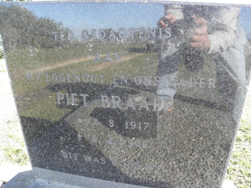 BRAFF Piet 1917-19??