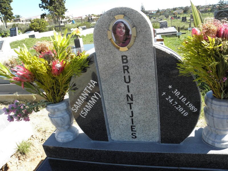 BRUINTJIES Samantha 1989-2010