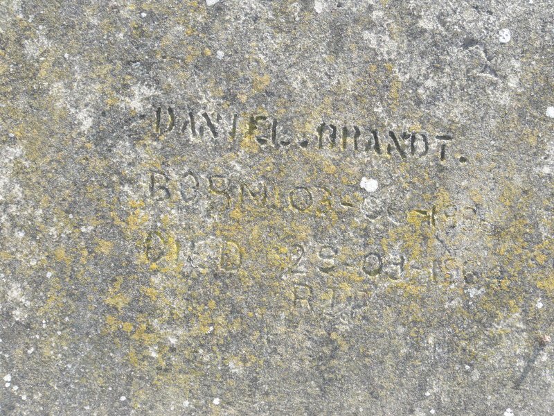 BRANDT Daniel 193?-1964