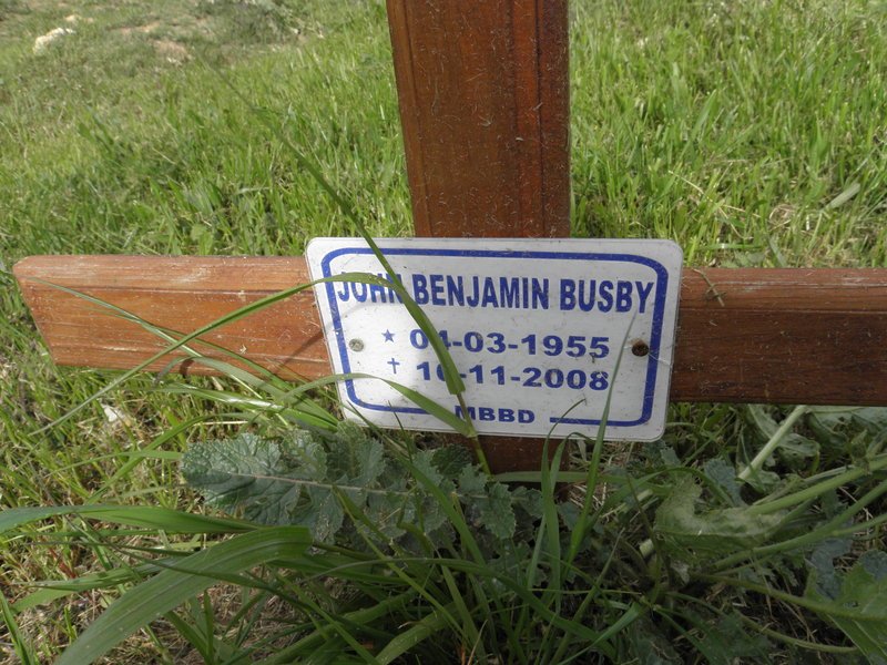 BUSBY John Benjamin 1955-2008