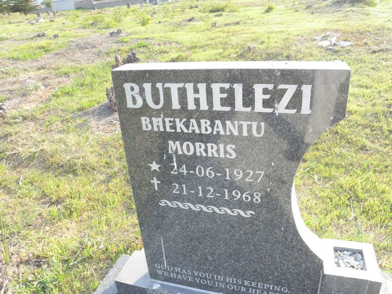 BUTHELEZI Bhekabantu Morris 1927-1968