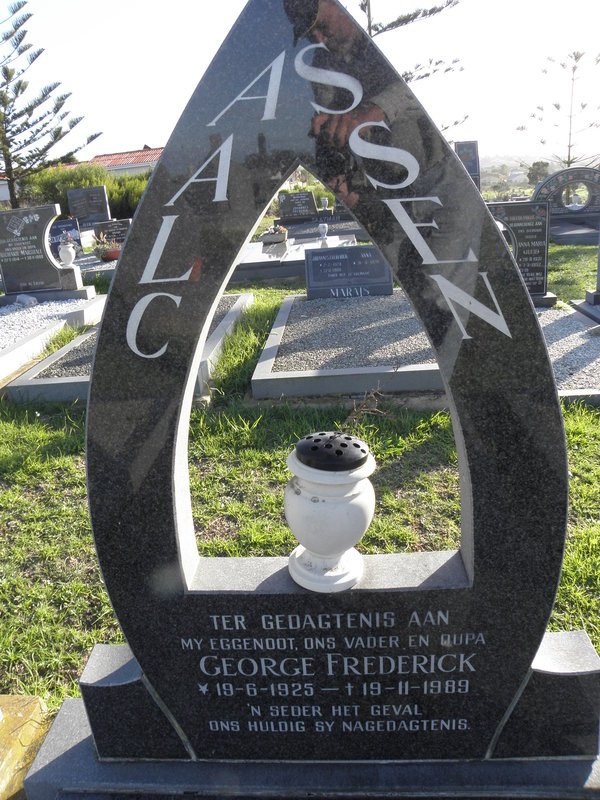 CLAASSEN George Frederick 1925-1989