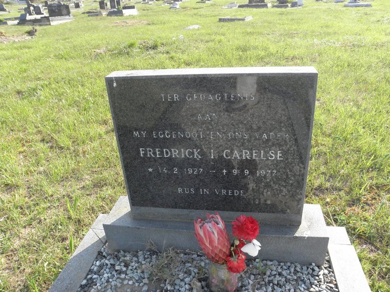CARELSE Fredrick 1927-1977