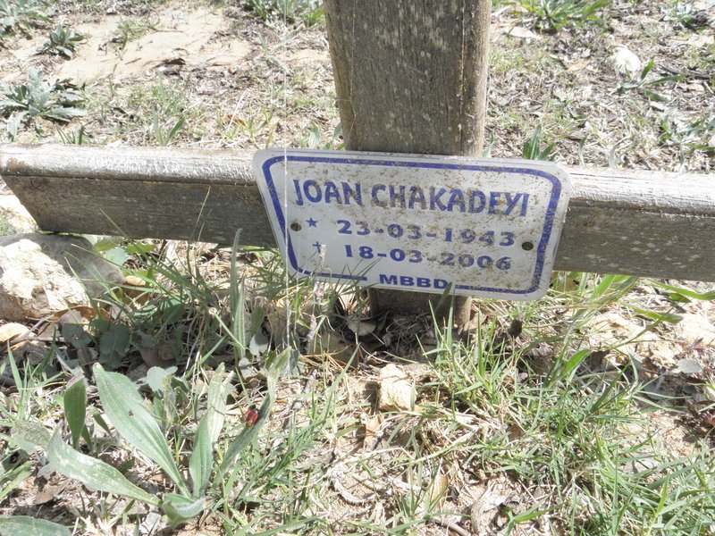 CHAKADEYI Joan 1943-2006