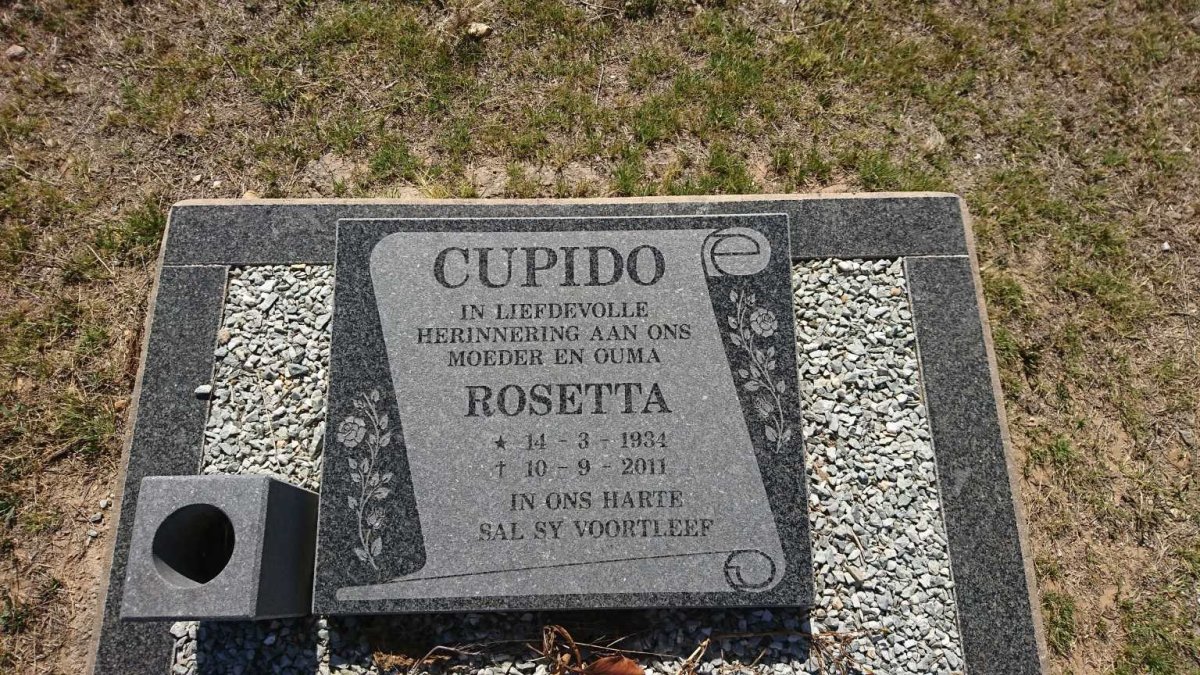 CUPIDO Rosetta 1934-2011