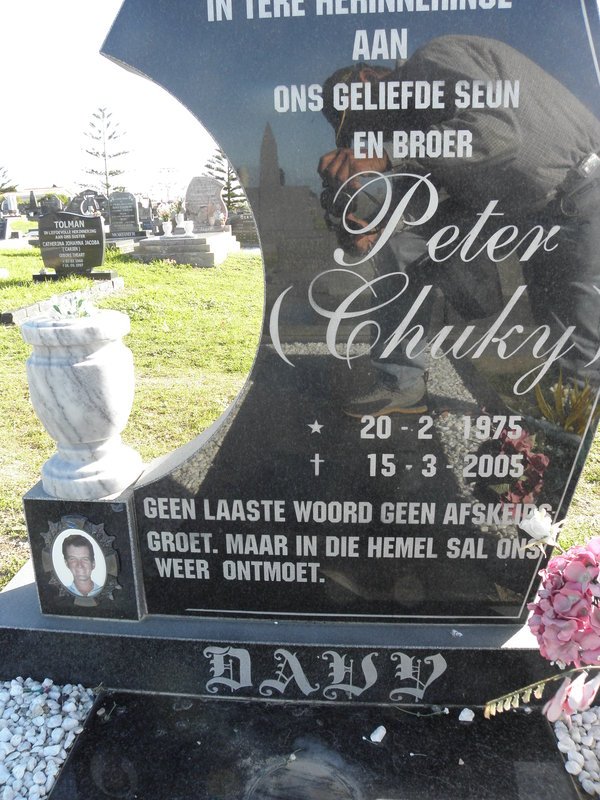 DAVY Peter 1975-2005