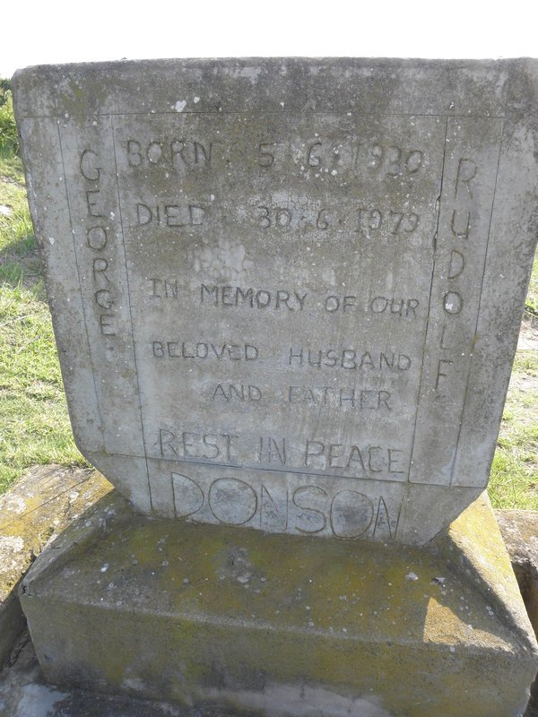 DONSON George Rudolf 1930-1979