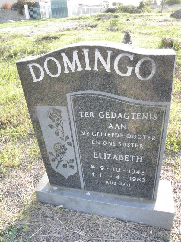 DOMINGO Elizabeth 1943-1983