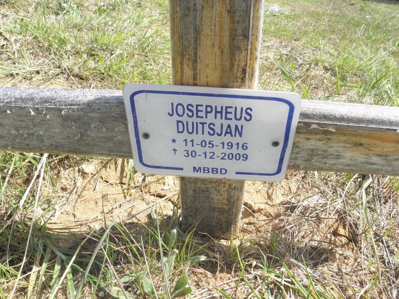 DUITSJAN Josepheus 1916-2009