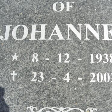 EKSTEEN Johannes 1938-2002 &amp; Julia 1939-1995 