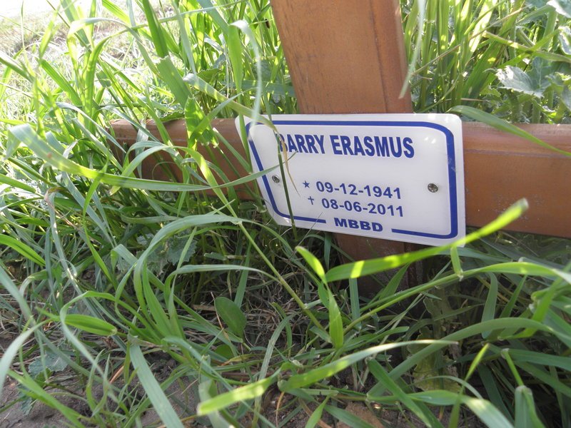 ERASMUS Barry 1941-2011
