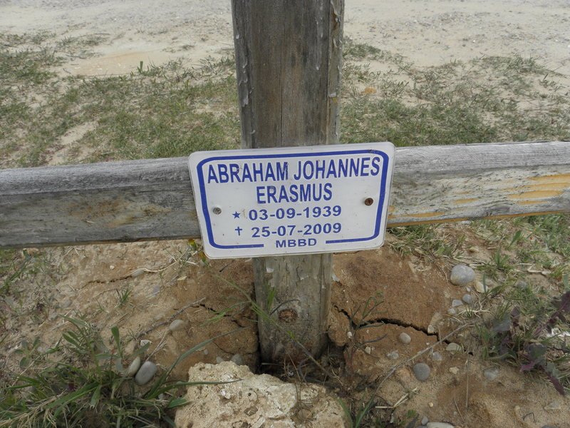 ERASMUS Abraham Johannes 1939-2009