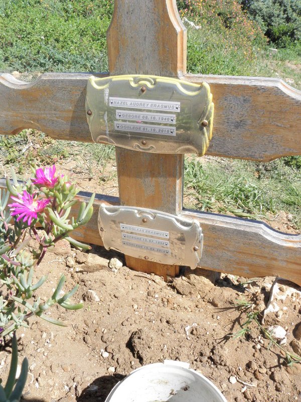 ERASMUS Nicolaas 1932-2010 &amp; Hazel Audrey 1940-2010