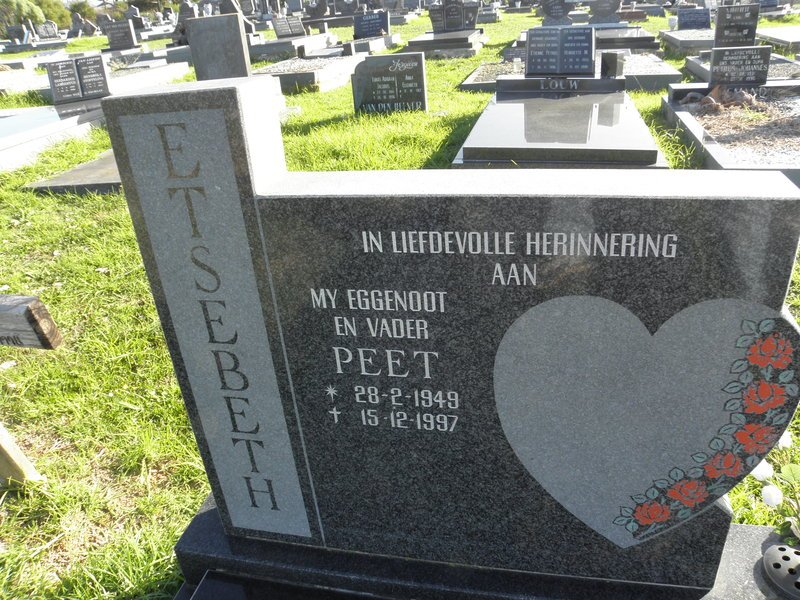 ETSEBETH Peet 1949-1997