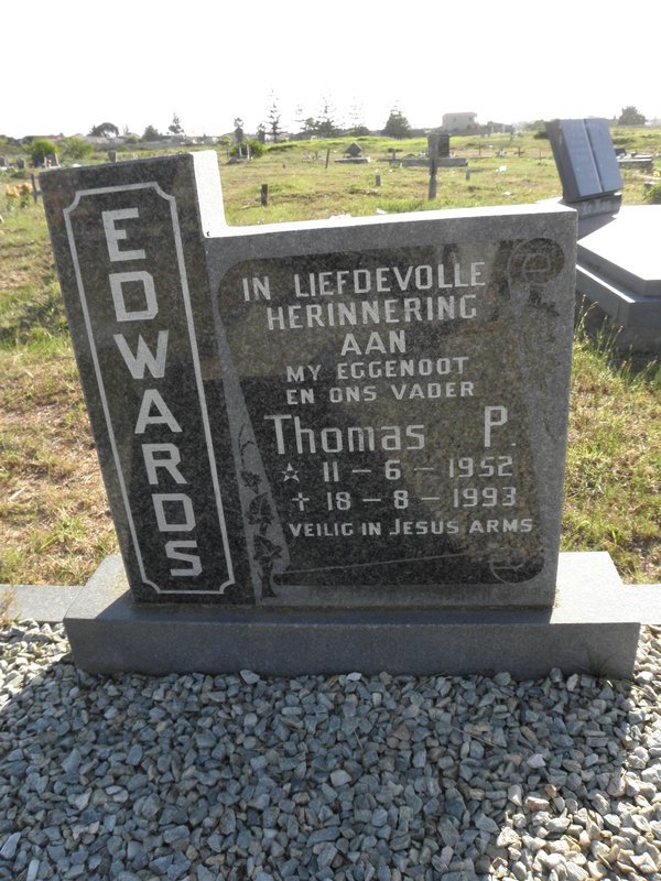 EDWARDS Thomas P. 1952-1993