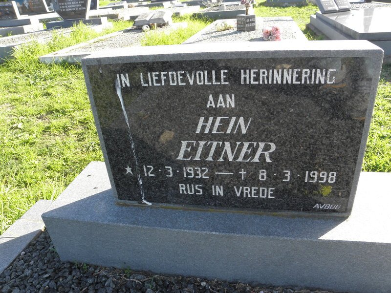 EITNER Hein 1932-1998