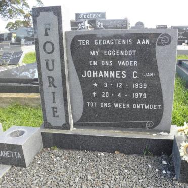 FOURIE Johannes C. 1939-1979