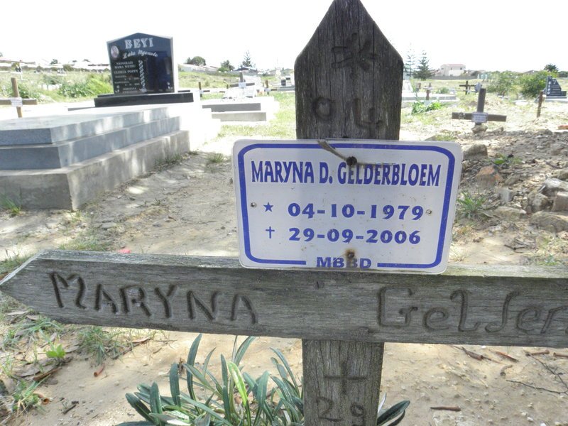 GELDERBLOEM Maryna D. 1979-2006