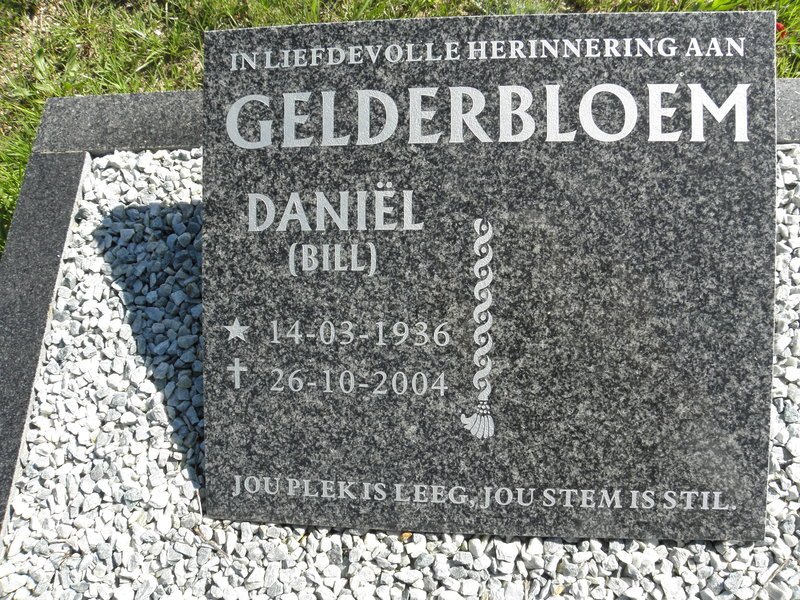 GELDERBLOEM Daniël 1936-2004