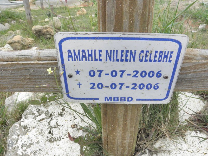 GELEBHE Amahle Nileen 2006-2006