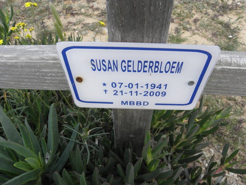 GELDERBLOEM Susan 1941-2009