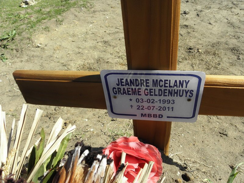 GELDENHUYS Jeandre Mcelany Graeme 1993-2011
