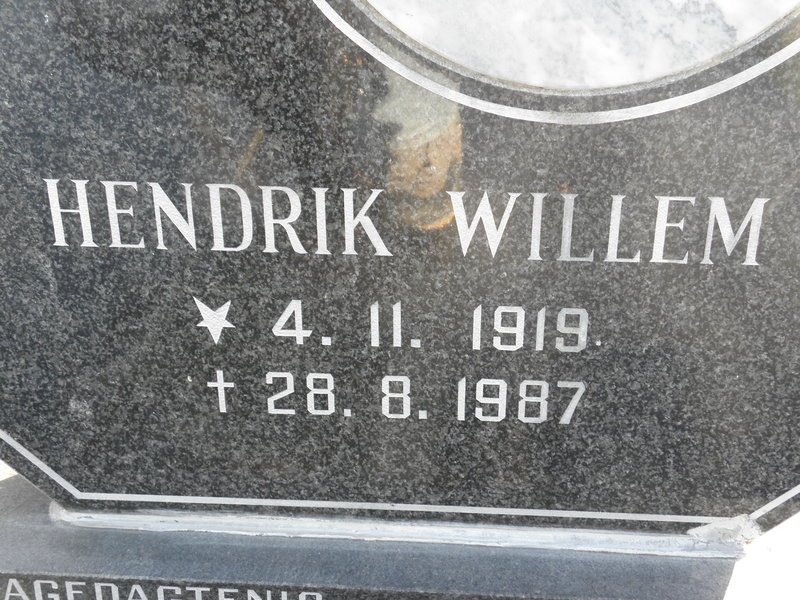 GERICKE Hendrik Willem 1919-1987
