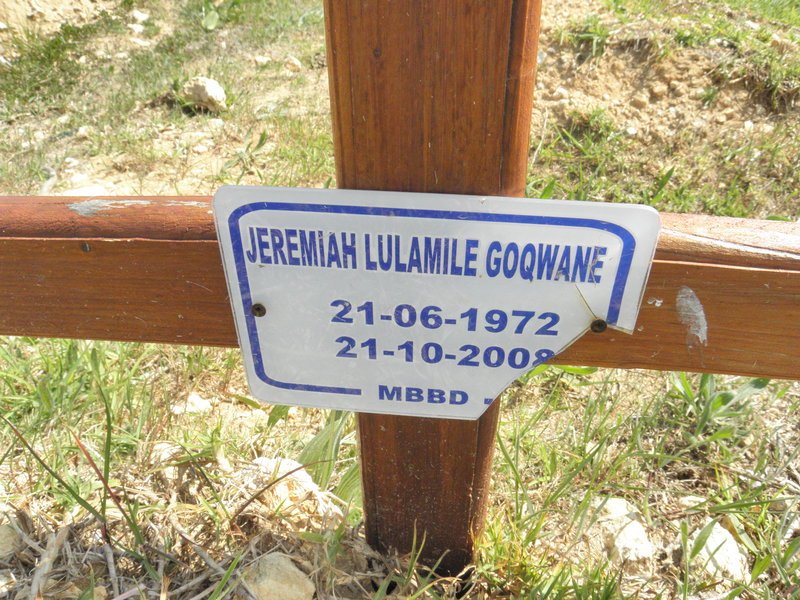 GOQWANE Jeremiah Lulamile 1972-2008