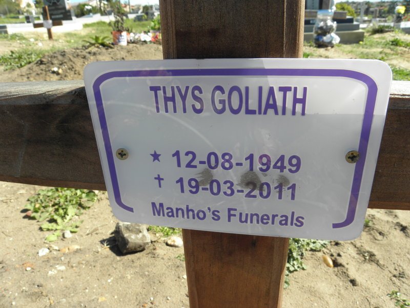 GOLIATH Thys 1949-2011