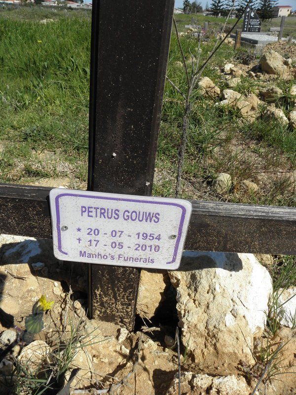 GOUWS Petrus 1954-2010