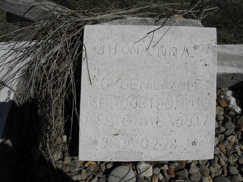 GROENEWALD Jhonna Nna 1912-2005