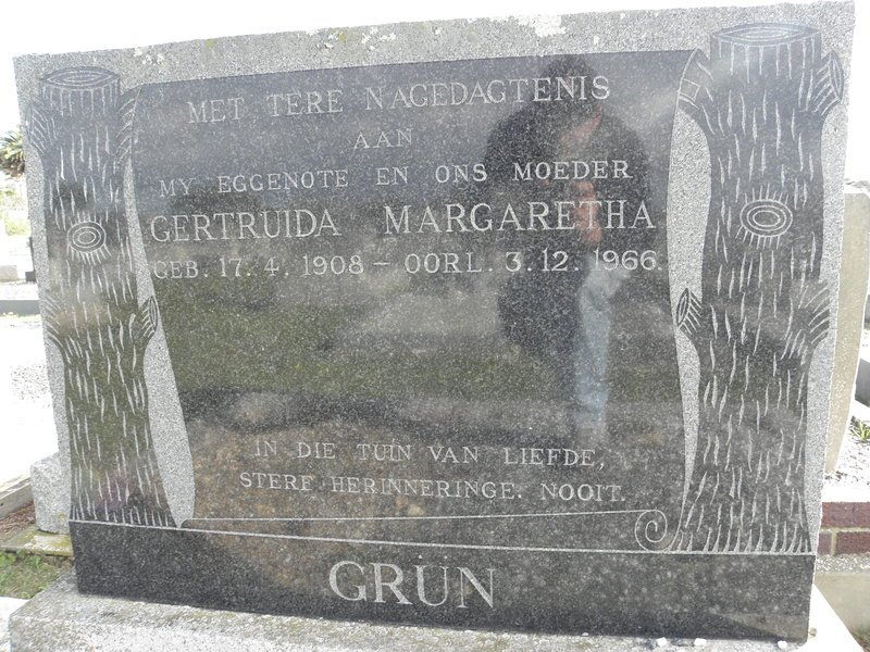 GRÜN Gertruida Margaretha 1908-1966